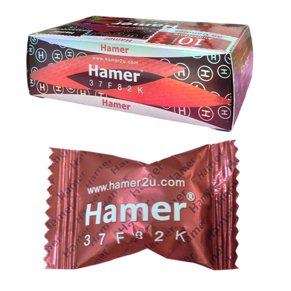 汗馬紅糖-3 【十週年紀念款】馬來西亞汗馬糖 Hamer Candy 紅糖 升級強效版 人參精力糖