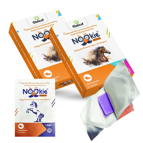 烈馬含片-1 威爾剛口溶膜 Nookie Strips 烈馬口含片 薄力士同款 超越韓國口溶膜 增硬+持久雙效