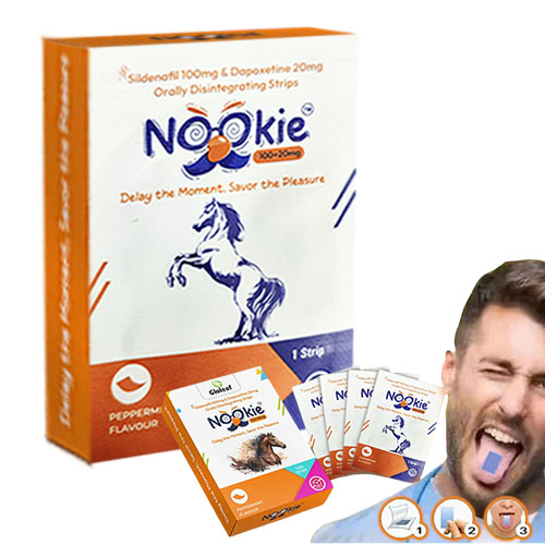 烈馬含片-3 威爾剛口溶膜 Nookie Strips 烈馬口含片 薄力士同款 超越韓國口溶膜 增硬+持久雙效