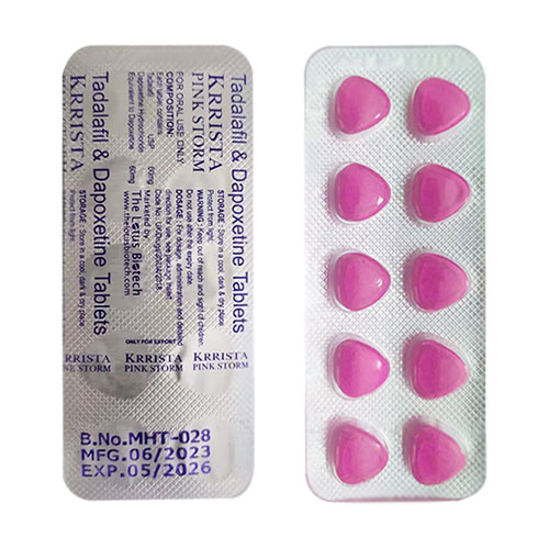 粉色風暴-4 印度雙效犀利士 Krrista 粉色風暴 超強助勃增硬 持久延時 印度壯陽藥