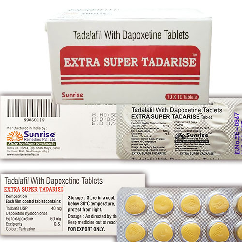 印度超級希愛力 Extra Super Tadarise 超級犀利士雙效片 超級希 壯陽持久助勃