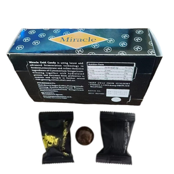 金牛糖-2 馬來西亞汗馬糖 第五代金牛糖 Miracle Gold Candy 汗馬精力糖 悍馬糖